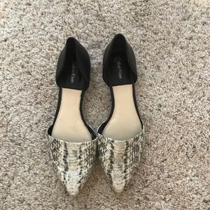 Calvin Klein flats